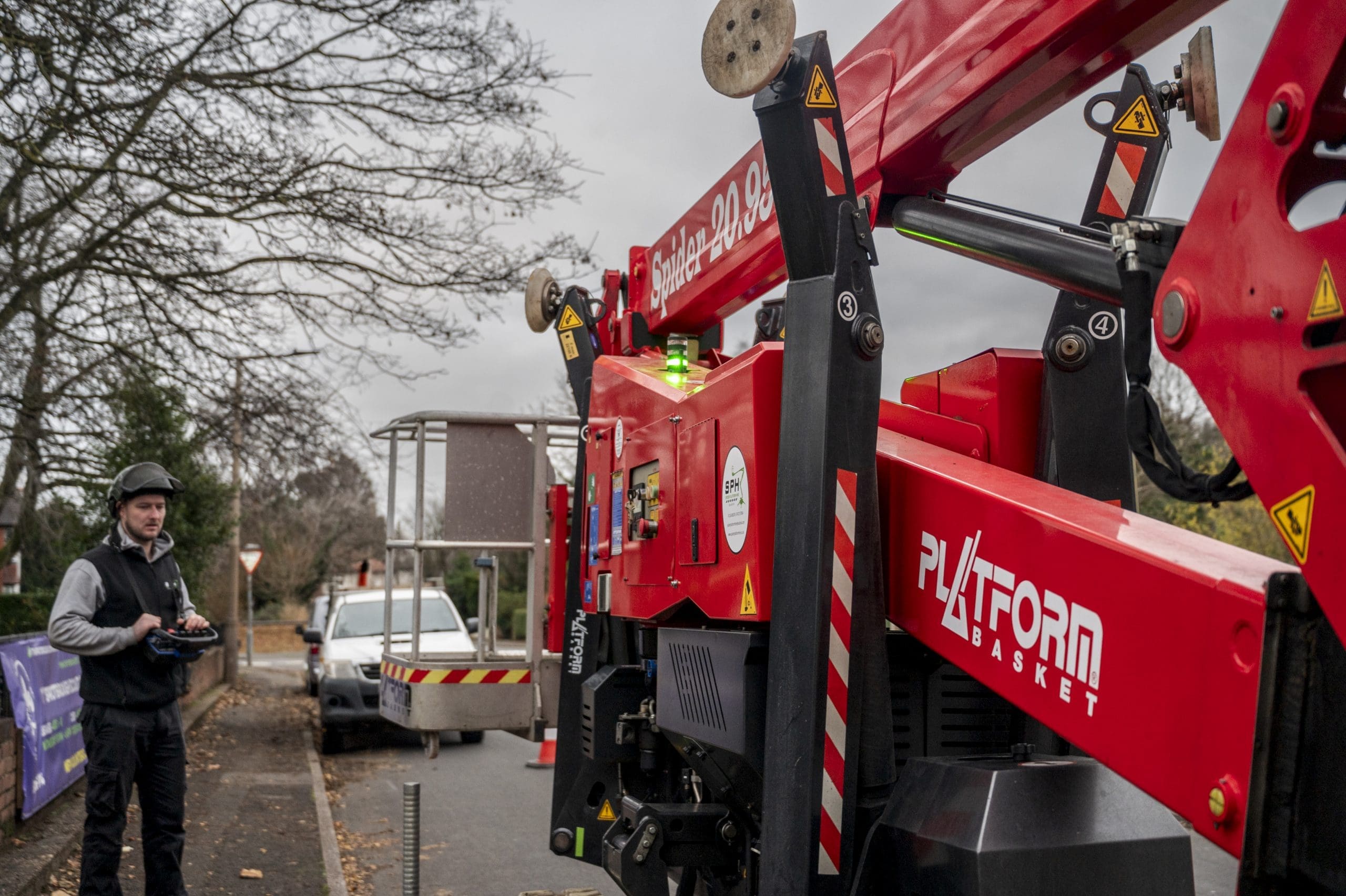 Spider Lift Hire in Yorkshire